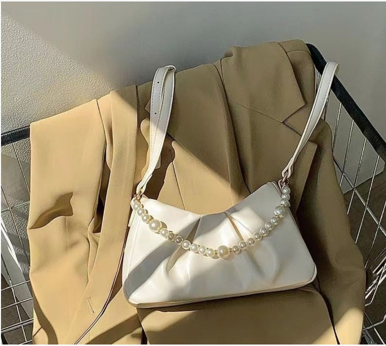 Zane | Womens Shoulder Bag Cloud Pleated Underarm Handbag
