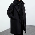 Wilhelmina | Mens Trench Winter Hooded Parka Mid Length Coat - 6