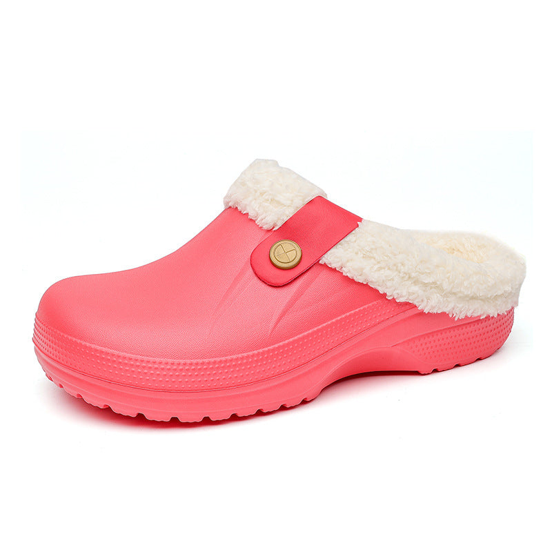 Pearl | Womens Slippers Winter Warm Plush Cotton House Slippers
