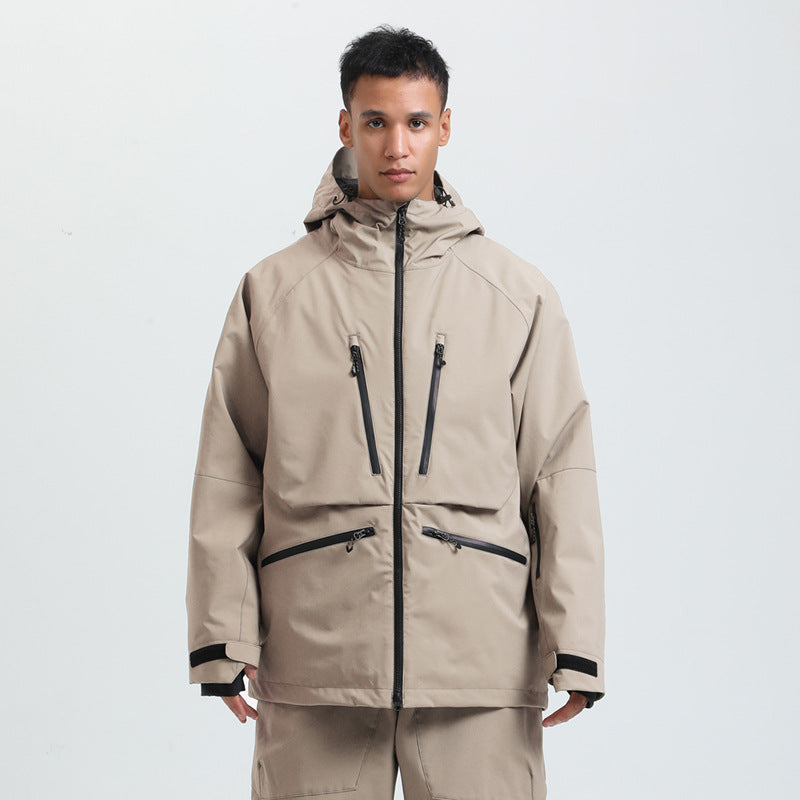 Faun | Mens Ski Jacket Waterproof Windproof Snowboard Winter Coat