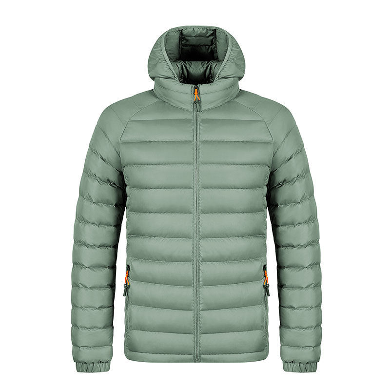 Nathaniel | Mens Puffer Jacket Hooded Padded Warm Winter Coat