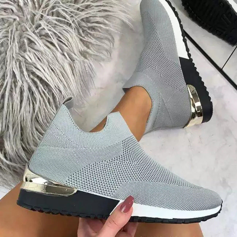 Mabel | Womens Trainers Sock Knit Slip On Breathable Running Shoes