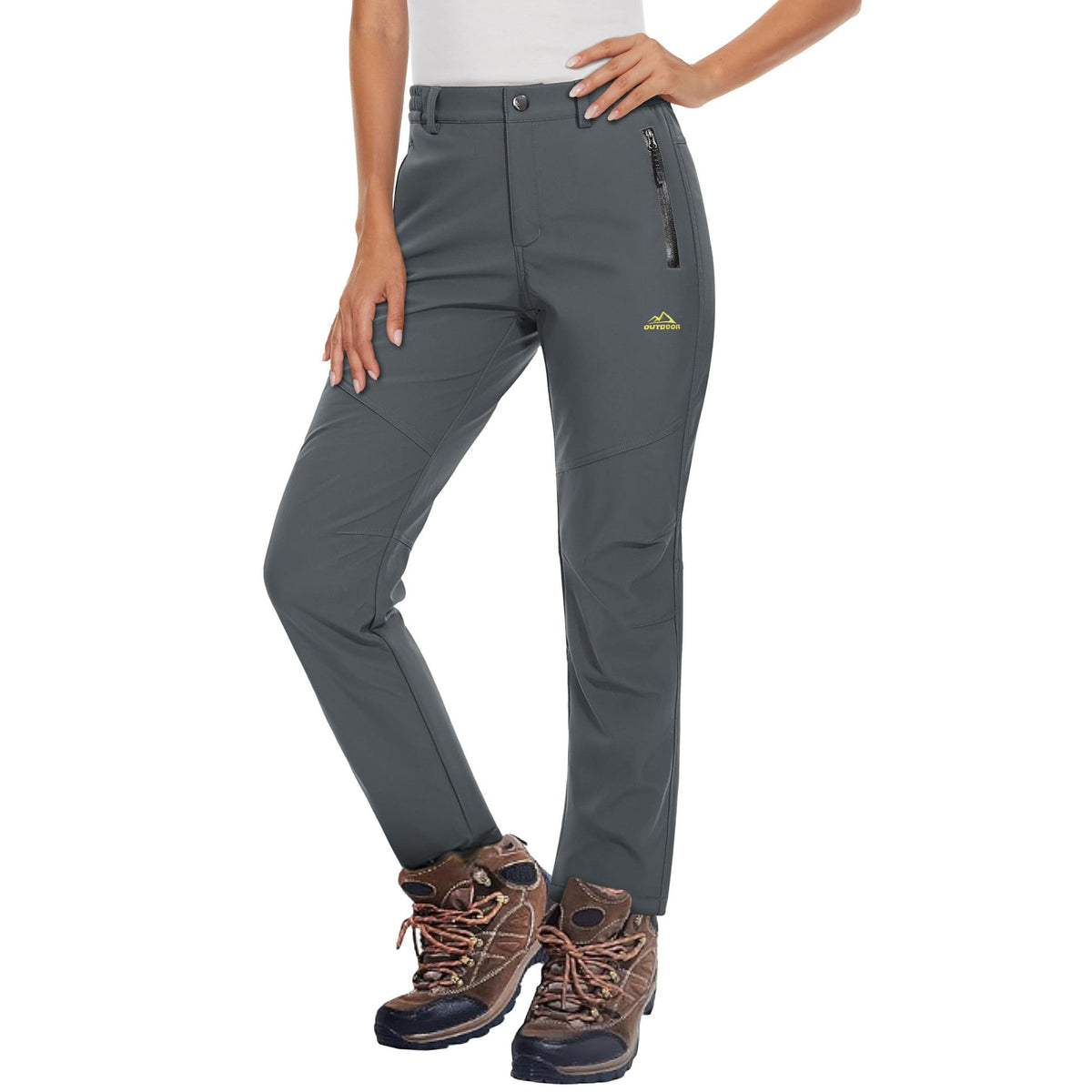 Bruno | Womens Cargo Trousers Fleece Lined Warm Winter Combat Pants