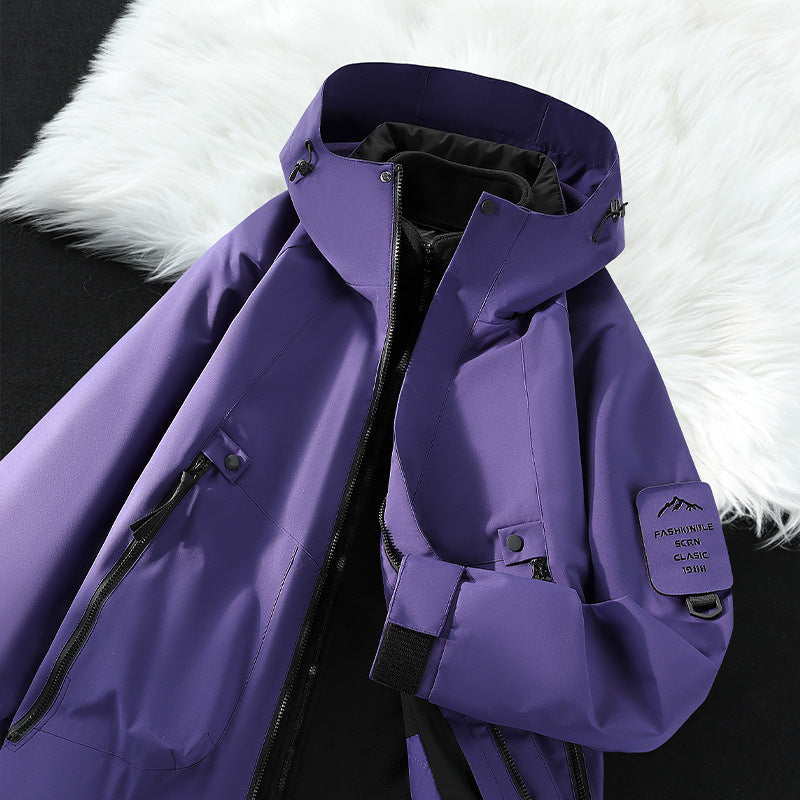 Odile | Womens Waterproof Jacket Hooded Windproof Outdoor Rain Coat