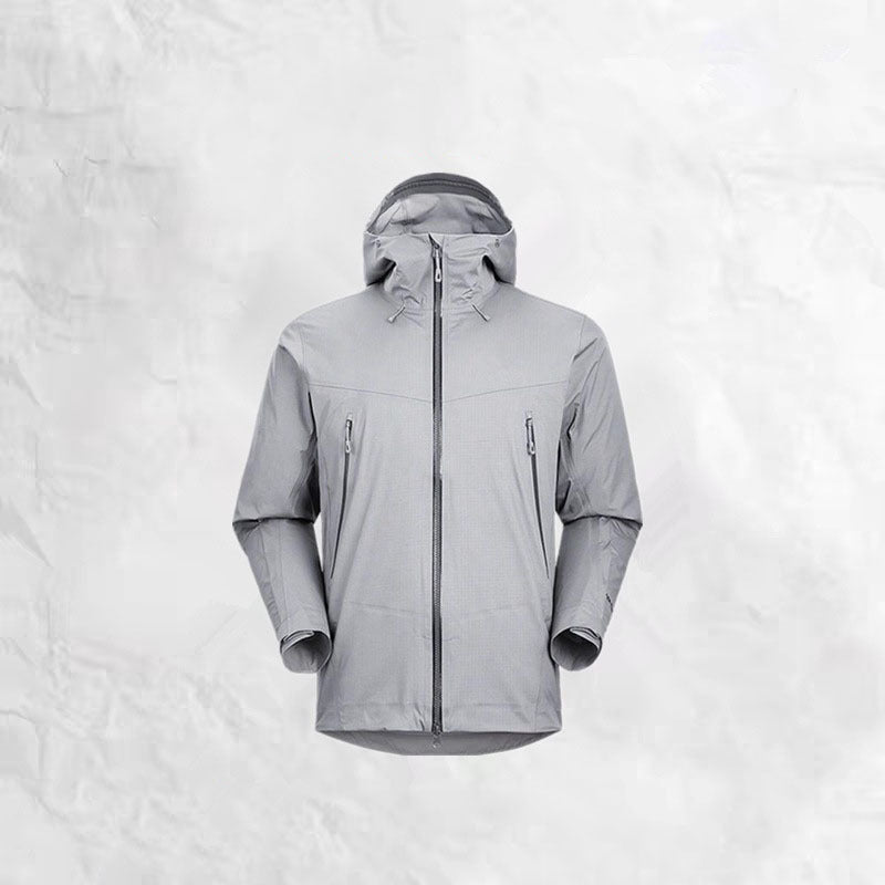 Ines | Mens Waterproof Jacket Hardshell Windproof Mountaineering Outdoor Coat