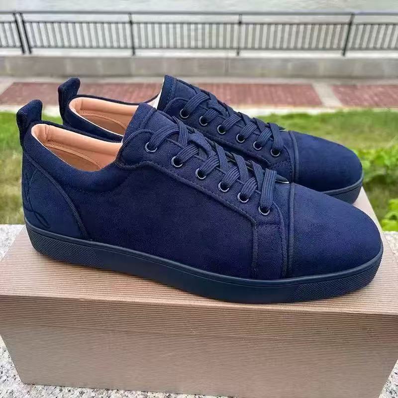Linnea | Mens Low Top Flat Casual Embroidered Shoes - 1