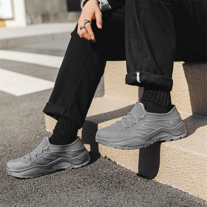 Magnus | Mens Rain Shoes Waterproof Non Slip Low Top Wellington Boots