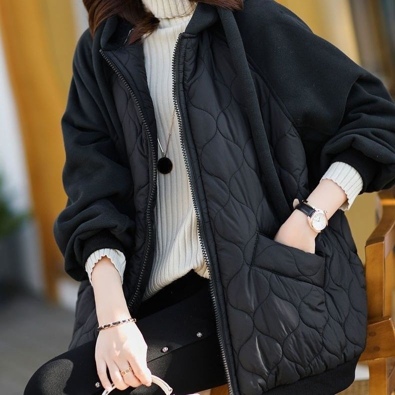 Thaddeus | Womens Puffer Jacket Hooded Down Padded Warm Winter Coat
