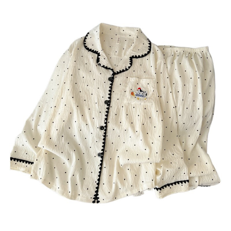 Beatrix | Womens Long Sleeve Cotton Pyjama Set Loungewear