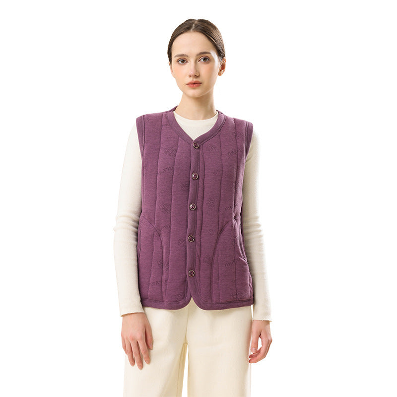 Cerys | Mens Wool Thermal Base Layer Warm Sleeveless Vest - 5