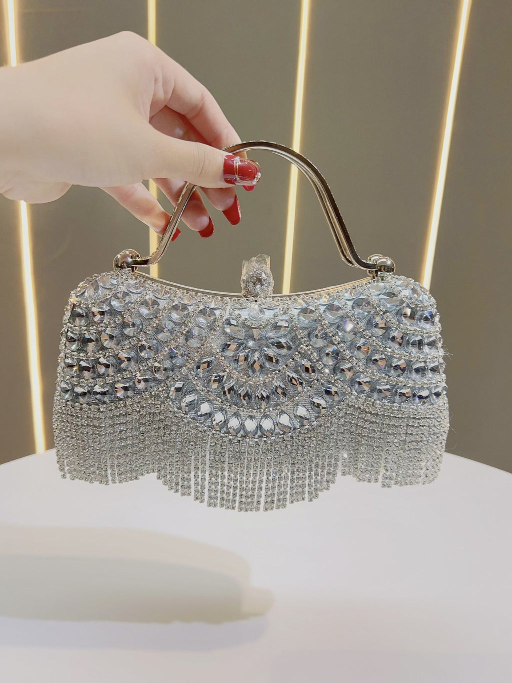 Clementine | Womens Clutch Bag Evening Dinner Party Bag