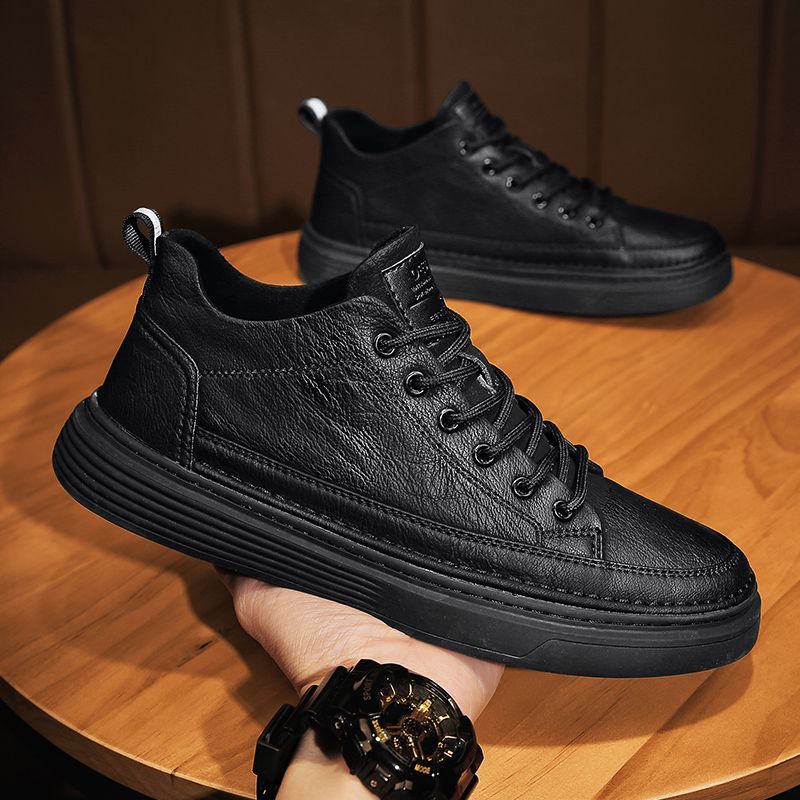Maren | Mens Trainers Leather British Casual Smart Sneakers Shoes - 2