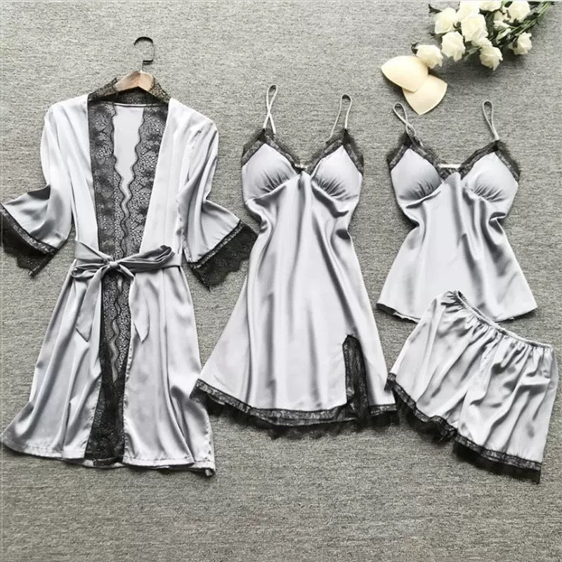 Rosalind | Womens Satin Cami Pyjama Set