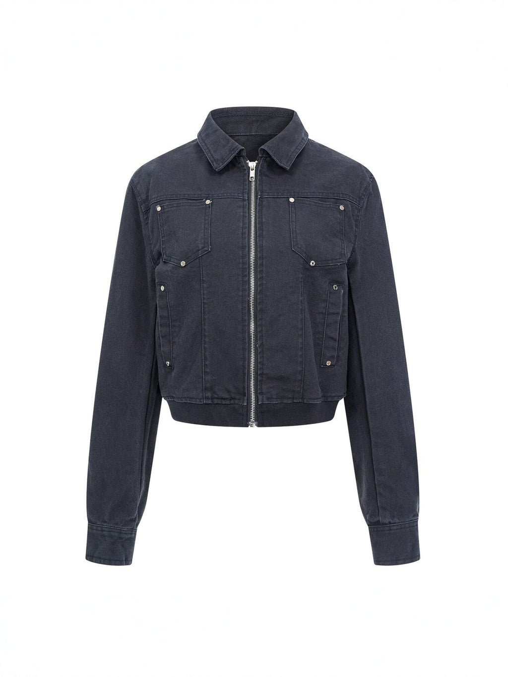 Freya | Womens Cropped Vintage Denim Jacket