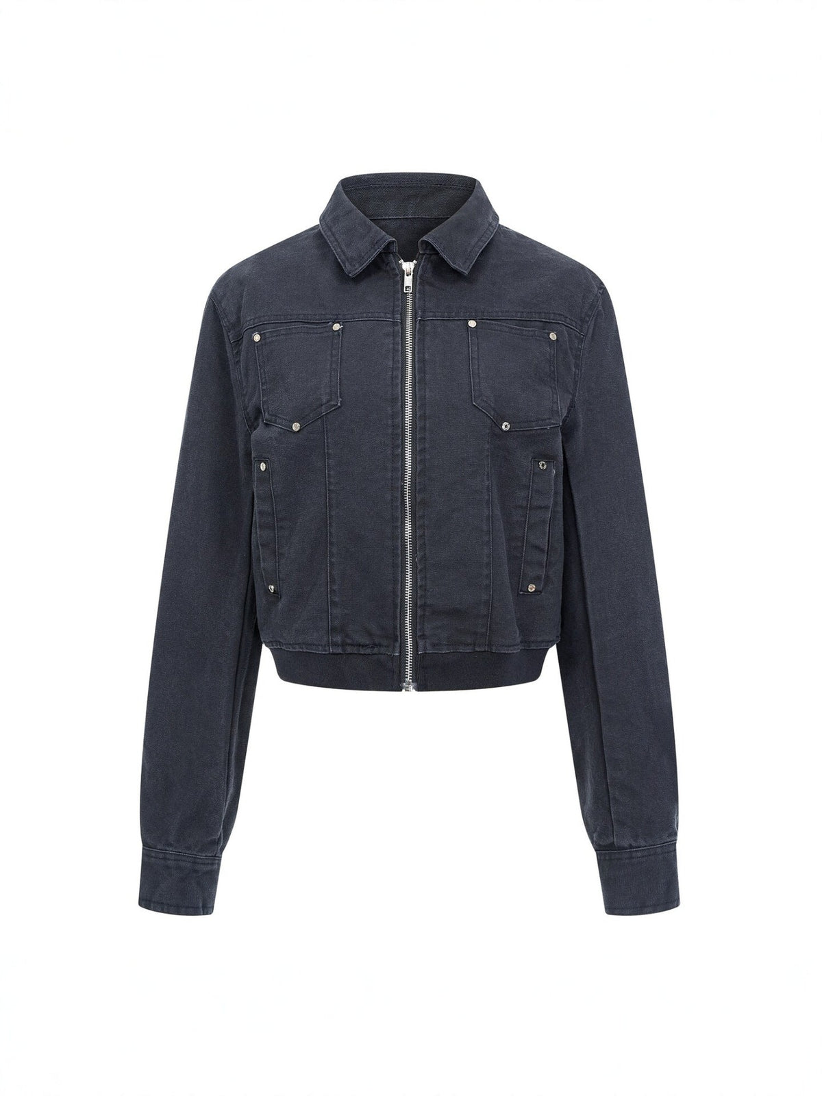 Freya | Womens Cropped Vintage Denim Jacket