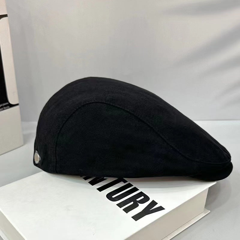 Merrick | Mens British Vintage Newsboy Peaked Flat Cap Hat - 15