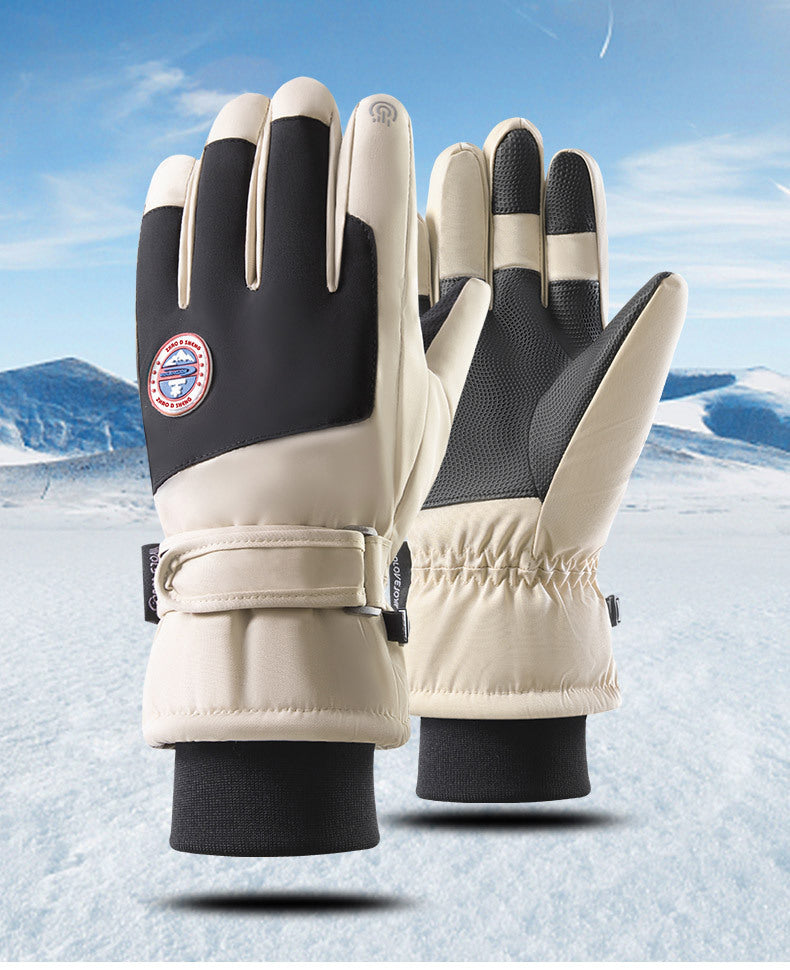 Wilbur | Womens Water Resistant Windproof Touchscreen Winter Warm Ski Gloves - 17