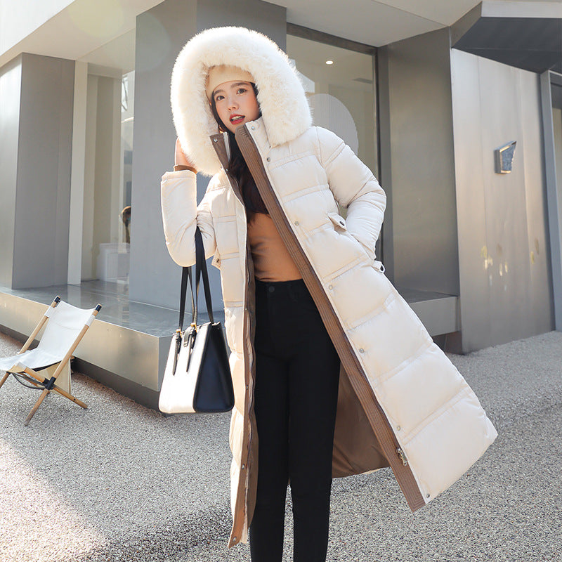 Constantine | Mens Long Hooded Fur Collar Padded Winter Coat - 7