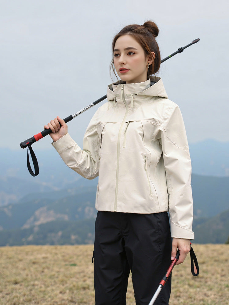 Merrick | Womens Waterproof Jacket Windproof Hooded Ski Outdoor Coat