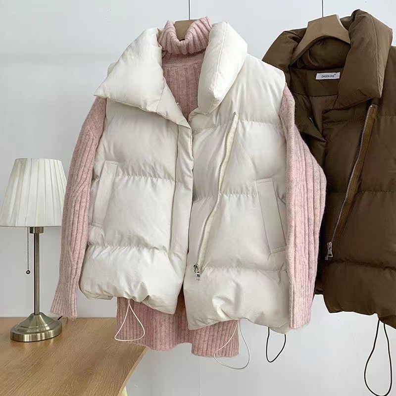 Thea | Mens Padded Quilted Gilet Down Warm Sleeveless Vest - 6