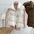 Thea | Mens Padded Quilted Gilet Down Warm Sleeveless Vest - 6