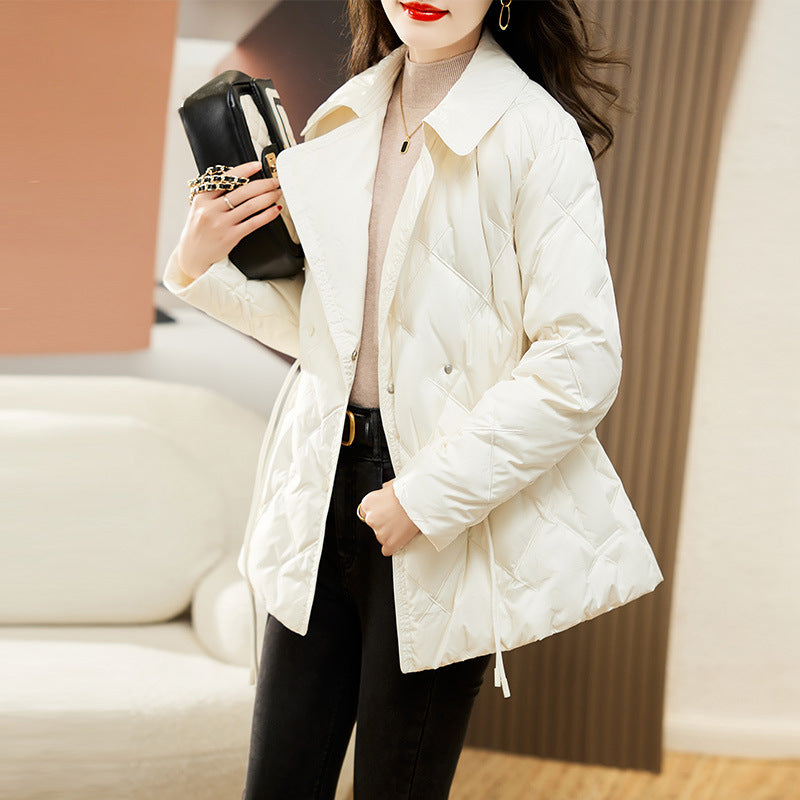 Delphine | Womens Puffer Jacket Down Lightweight Warm Winter Coat