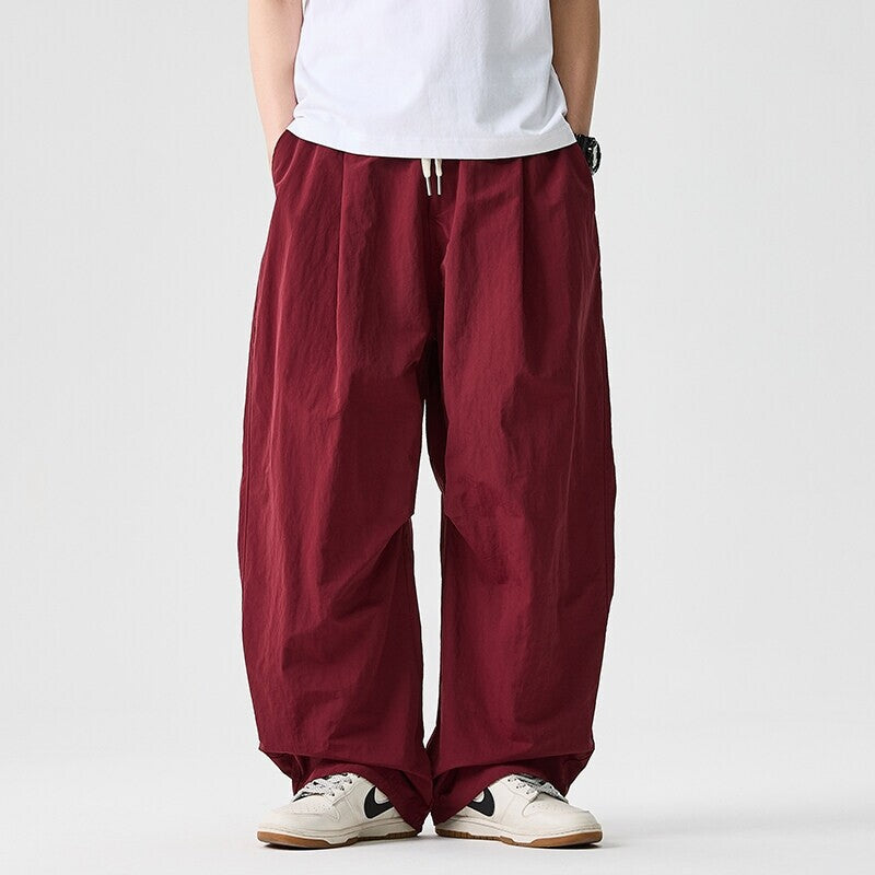 Katrina | Womens Wide Leg Straight Leg Loose Casual Trousers - 8