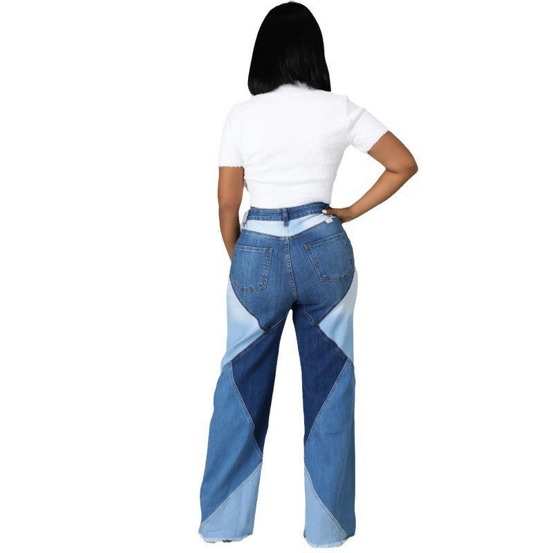 Harriet | Womens Flared Trousers High Waisted Straight Leg Stretch Wide Leg Pants