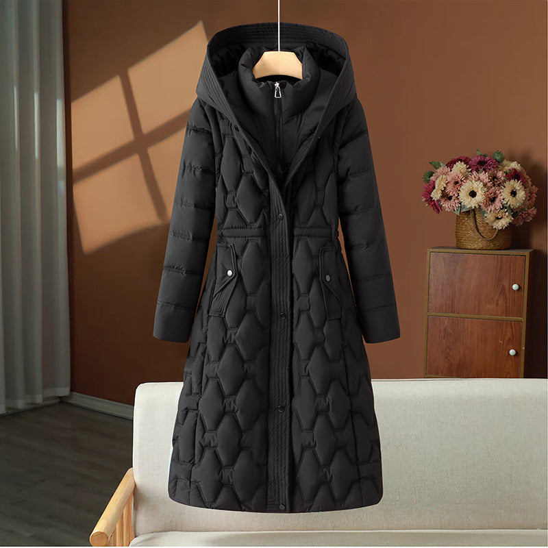 Wilhelmina | Womens Puffer Coat Longline Down Padded Warm Winter Coat