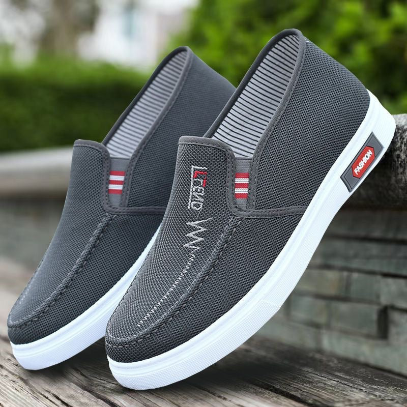 Cedric | Mens Canvas Work Shoes Breathable Lightweight Non Slip Shoes - 10