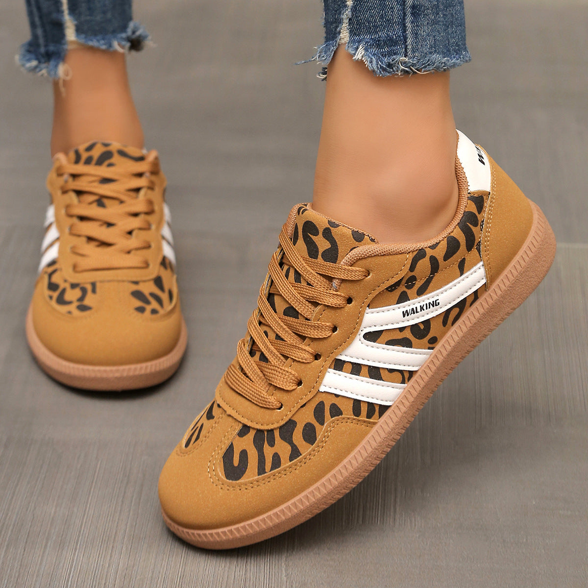 Ozias | Womens Trainers Running Shoes Sports Retro Lace Up Shoes - 3