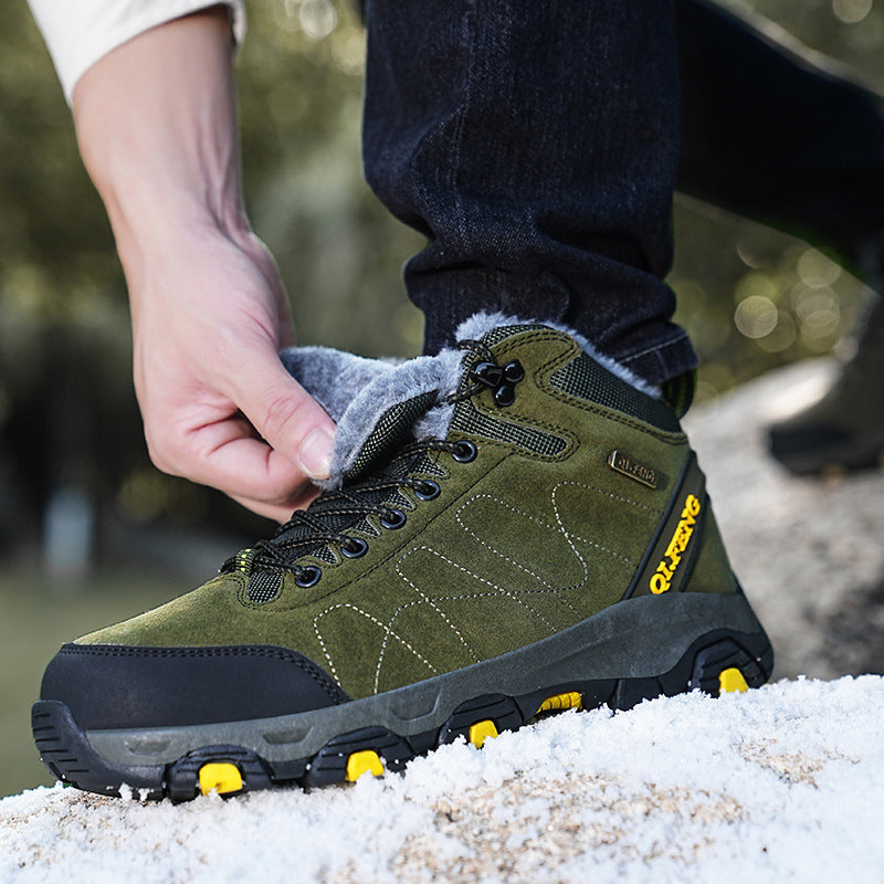 Edmund | Mens Waterproof Fleece Lined Snow Boots