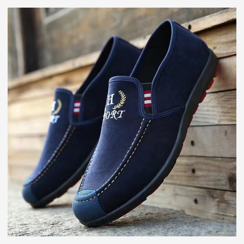 Cedric | Mens Canvas Work Shoes Breathable Lightweight Non Slip Shoes - 7