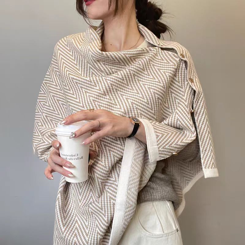 Willa | Womens Scarf Shawl Cape Warm Wrap