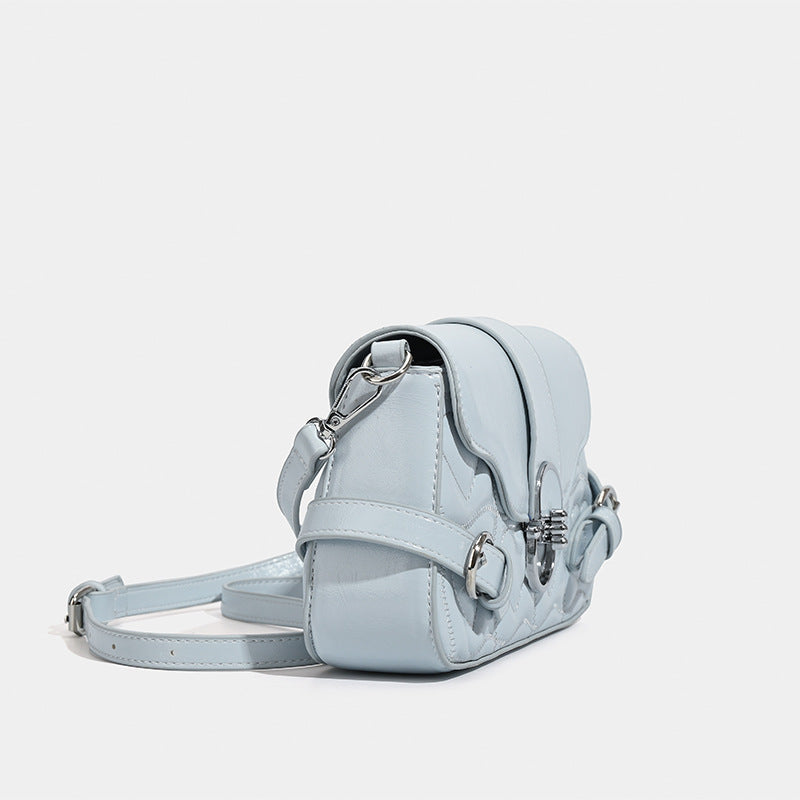York | Womens Shoulder Bag Underarm Baguette Handbag Small
