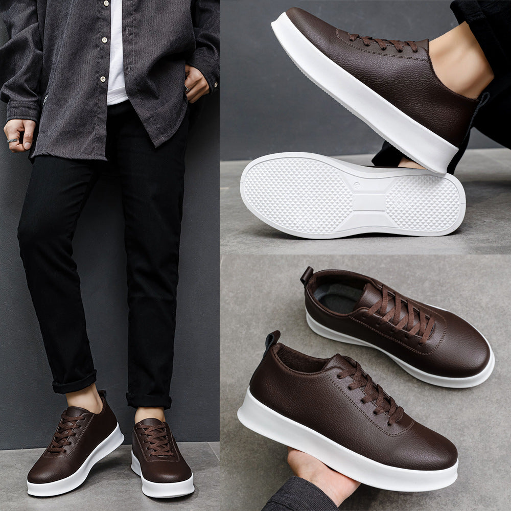 Carsten | Mens White Trainers Slip on Breathable Sports Shoes - 12