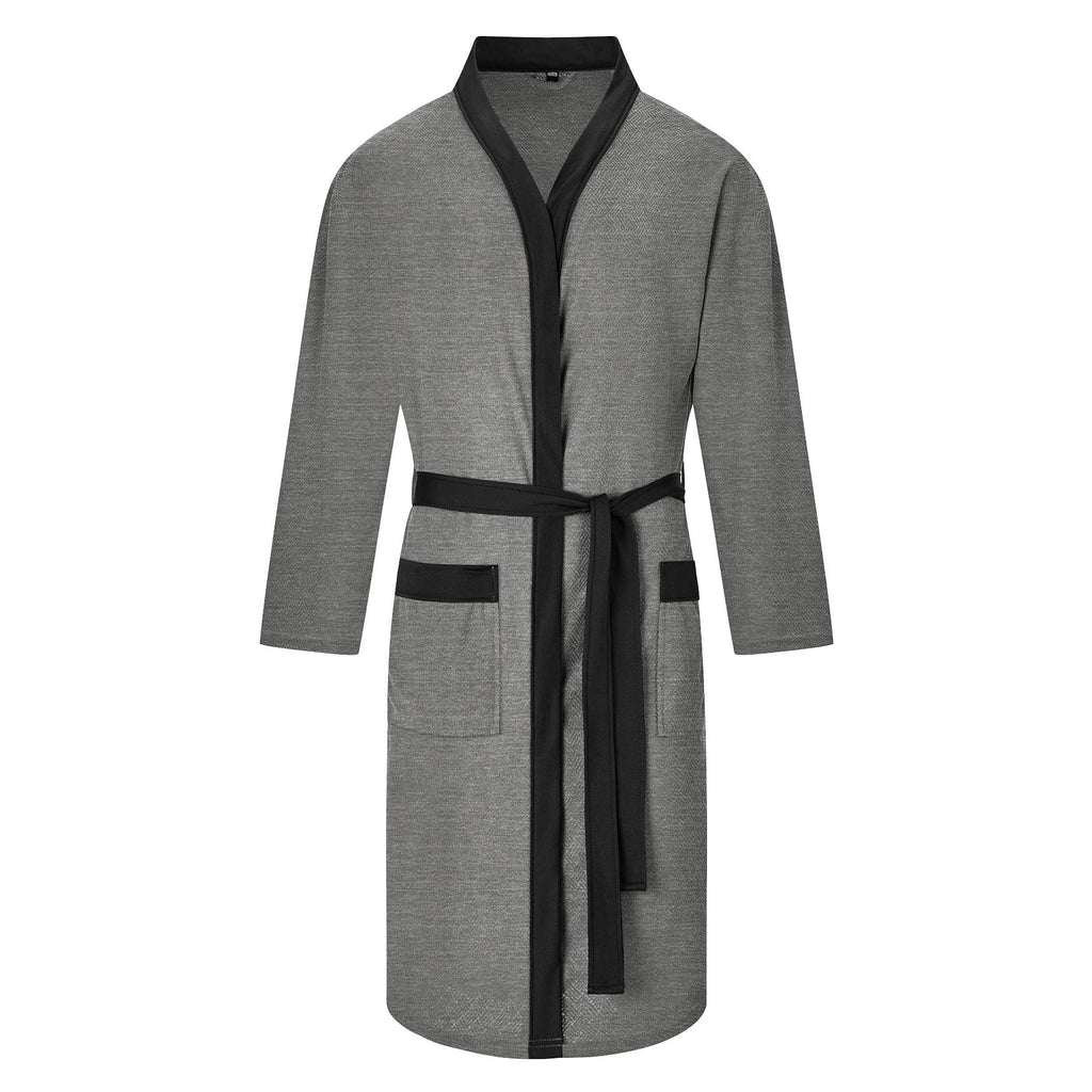 Alden | Mens Dressing Gown Towelling Bathrobe Robe Loungewear
