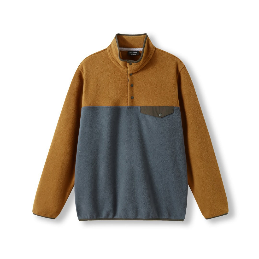 Dorian | Mens Jacket Colour Block Lightweight Casual Coat