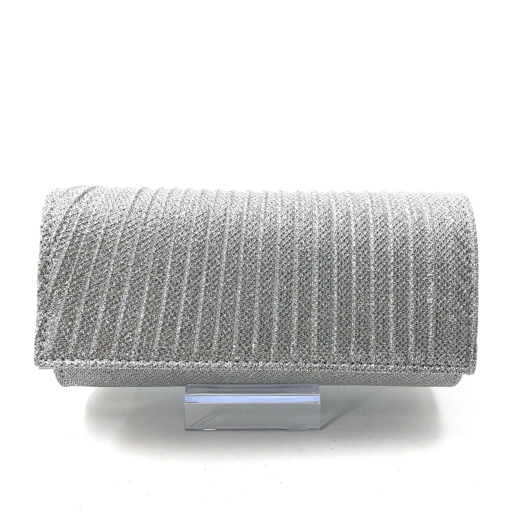 Coralie | Womens Clutch Bag Pleated Evening Party Crossbody Bag