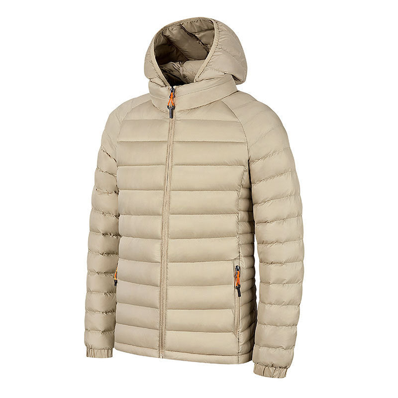 Nathaniel | Mens Puffer Jacket Hooded Padded Warm Winter Coat