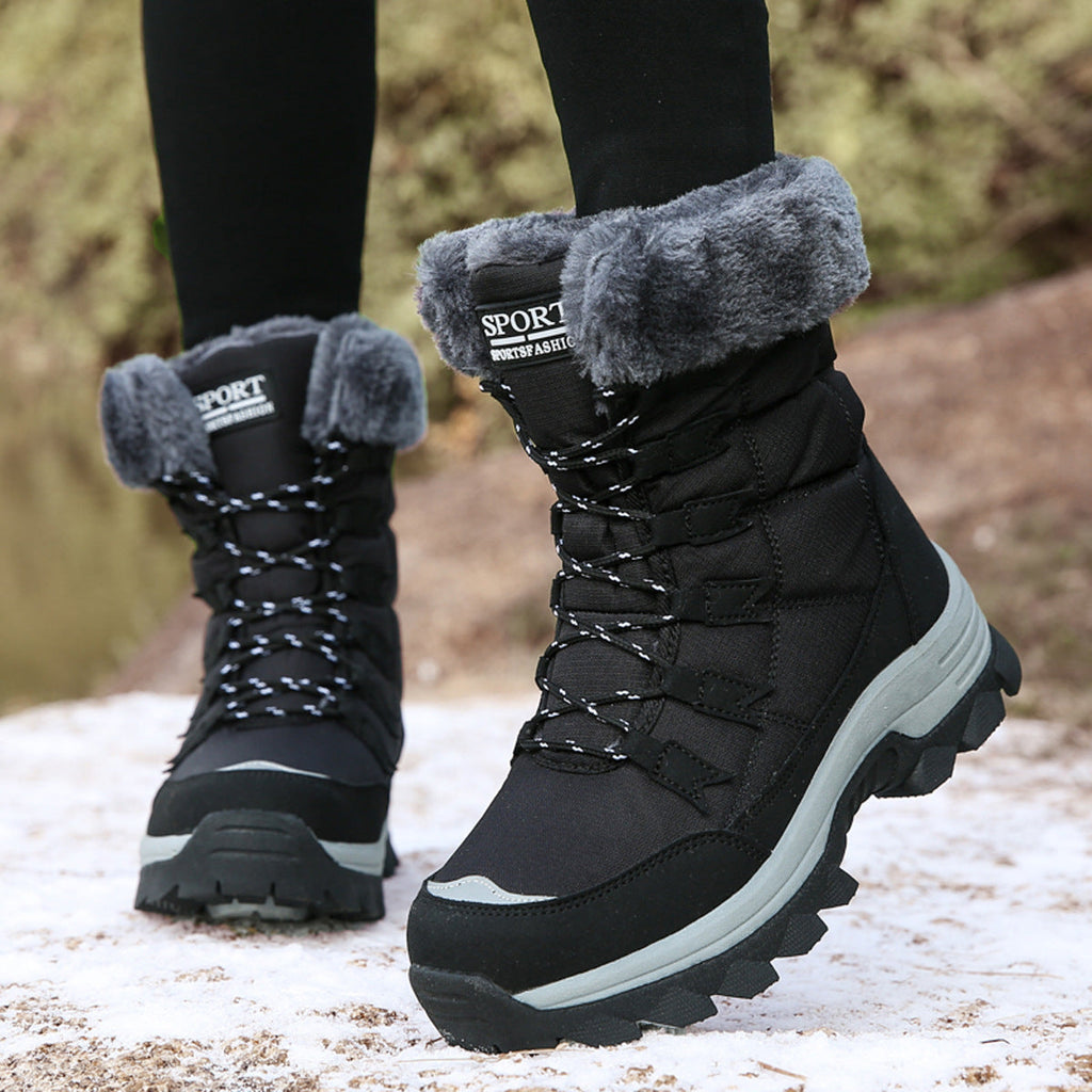 Cyrus | Womens Snow Boots Fleece Lined Warm Winter Ankle Boots