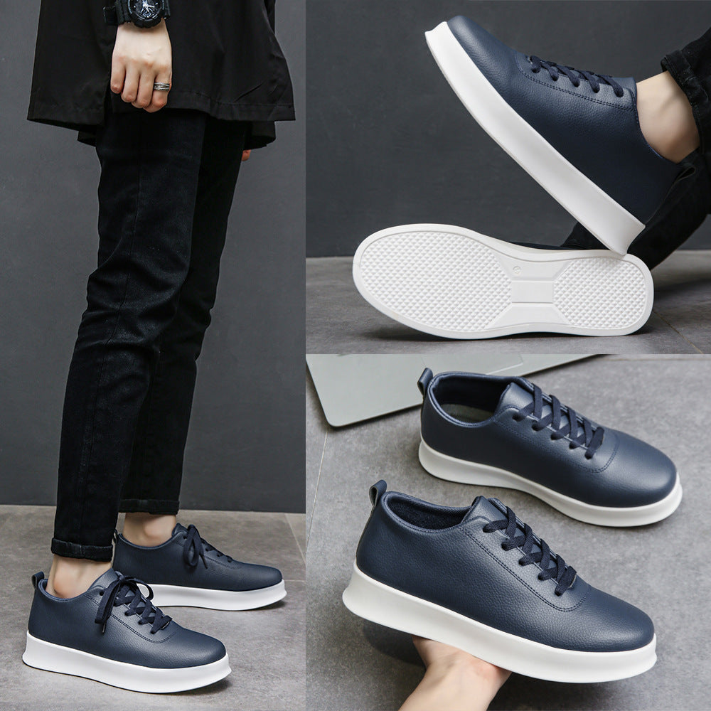 Carsten | Mens White Trainers Slip on Breathable Sports Shoes - 11