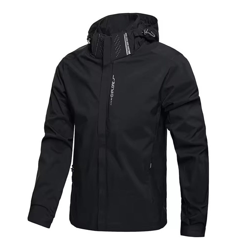 Ushi | Womens Waterproof Jacket Windproof Hooded Ski Outdoor Coat