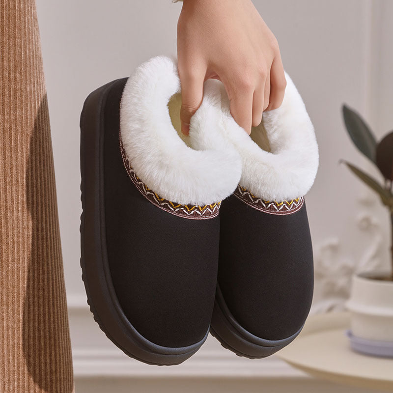 Dax | Womens Slippers Fluffy Warm Memory Foam House Slippers
