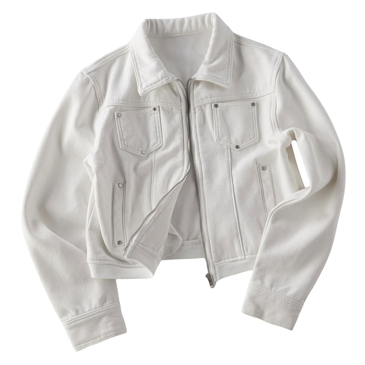 Freya | Womens Cropped Vintage Denim Jacket