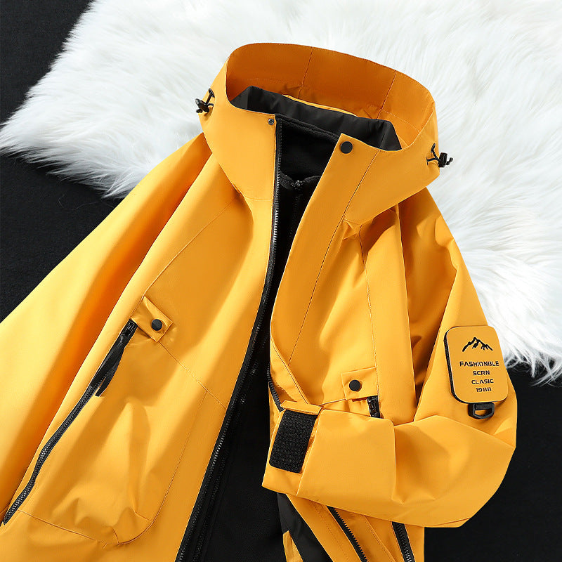 Odile | Womens Waterproof Jacket Hooded Windproof Outdoor Rain Coat