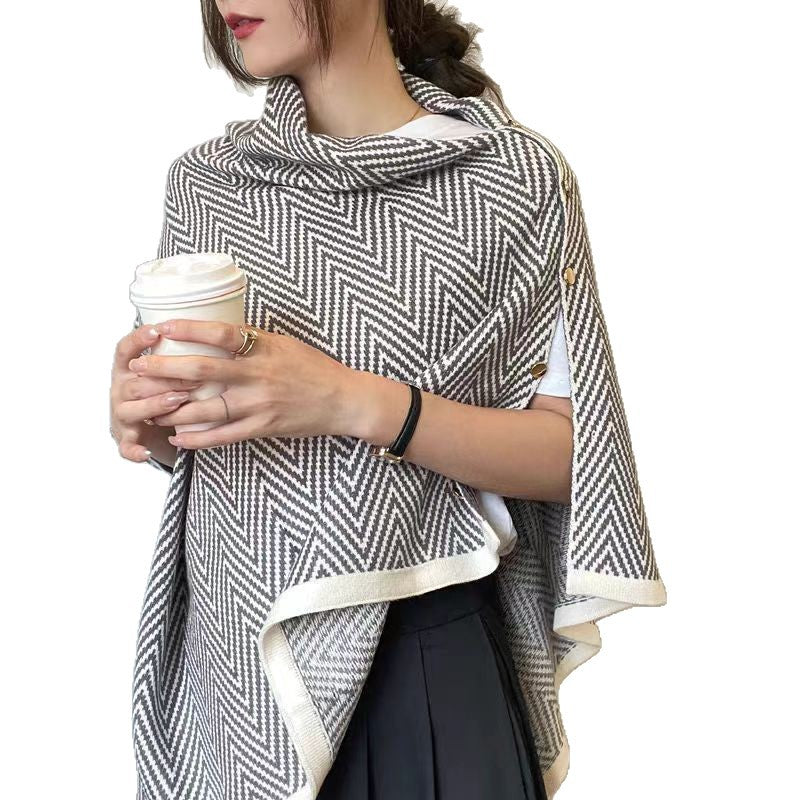 Willa | Womens Scarf Shawl Cape Warm Wrap