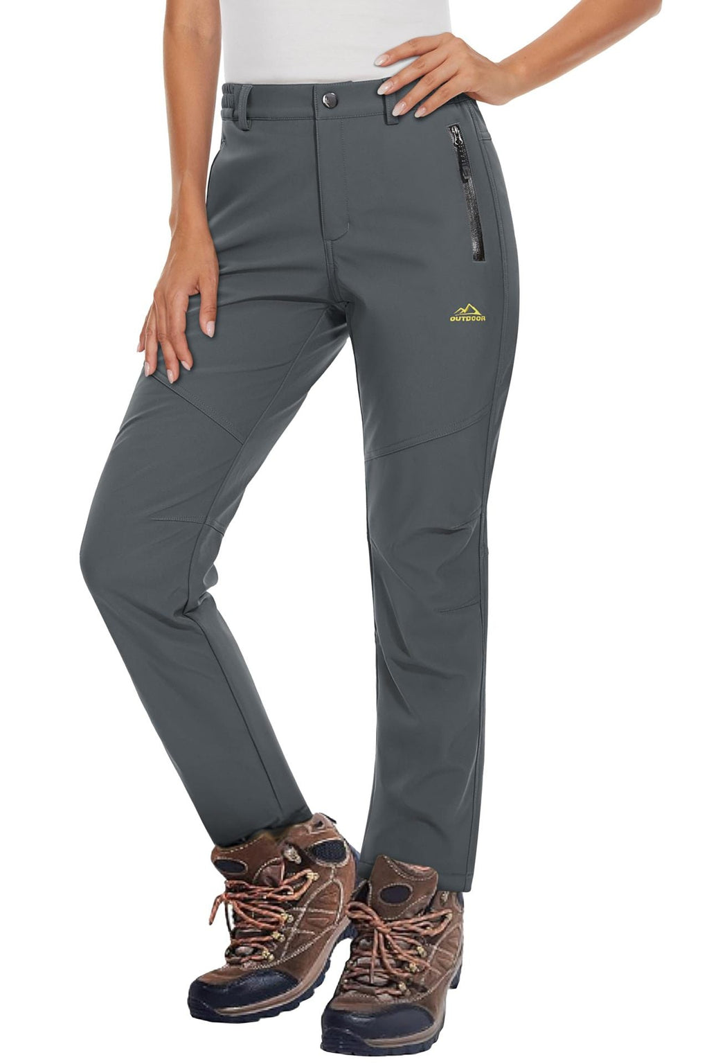 Bruno | Womens Cargo Trousers Fleece Lined Warm Winter Combat Pants