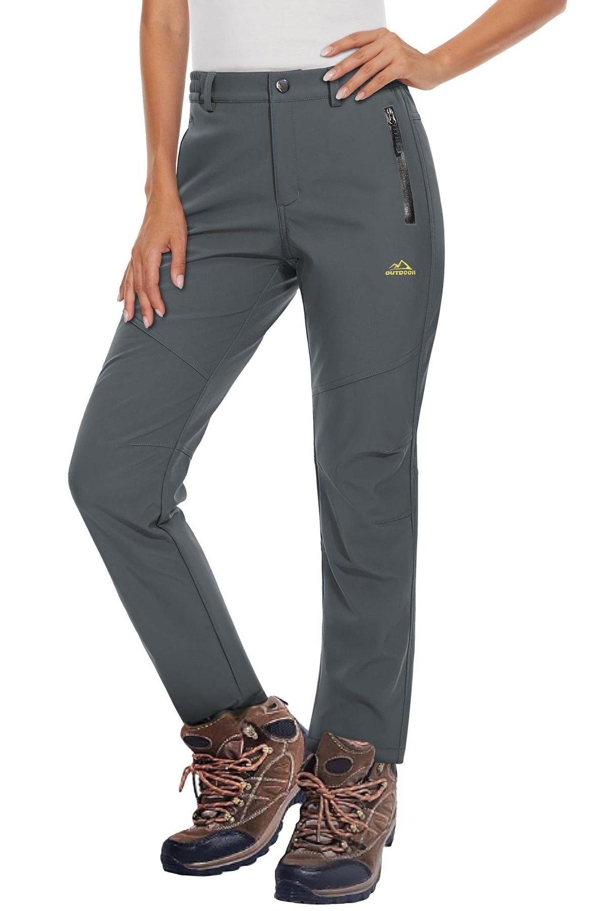 Bruno | Womens Cargo Trousers Fleece Lined Warm Winter Combat Pants
