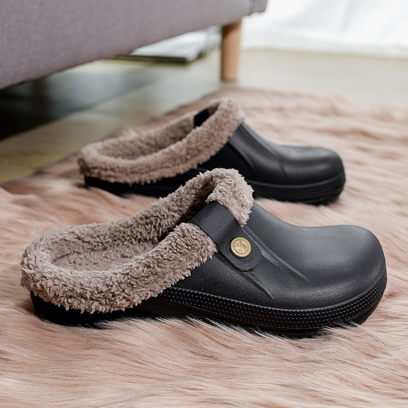 Pearl | Womens Slippers Winter Warm Plush Cotton House Slippers